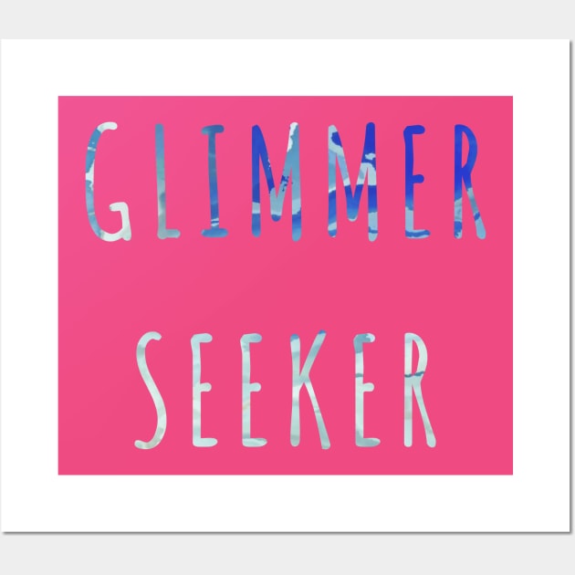 Glimmer Seeker Wall Art by NovaOven